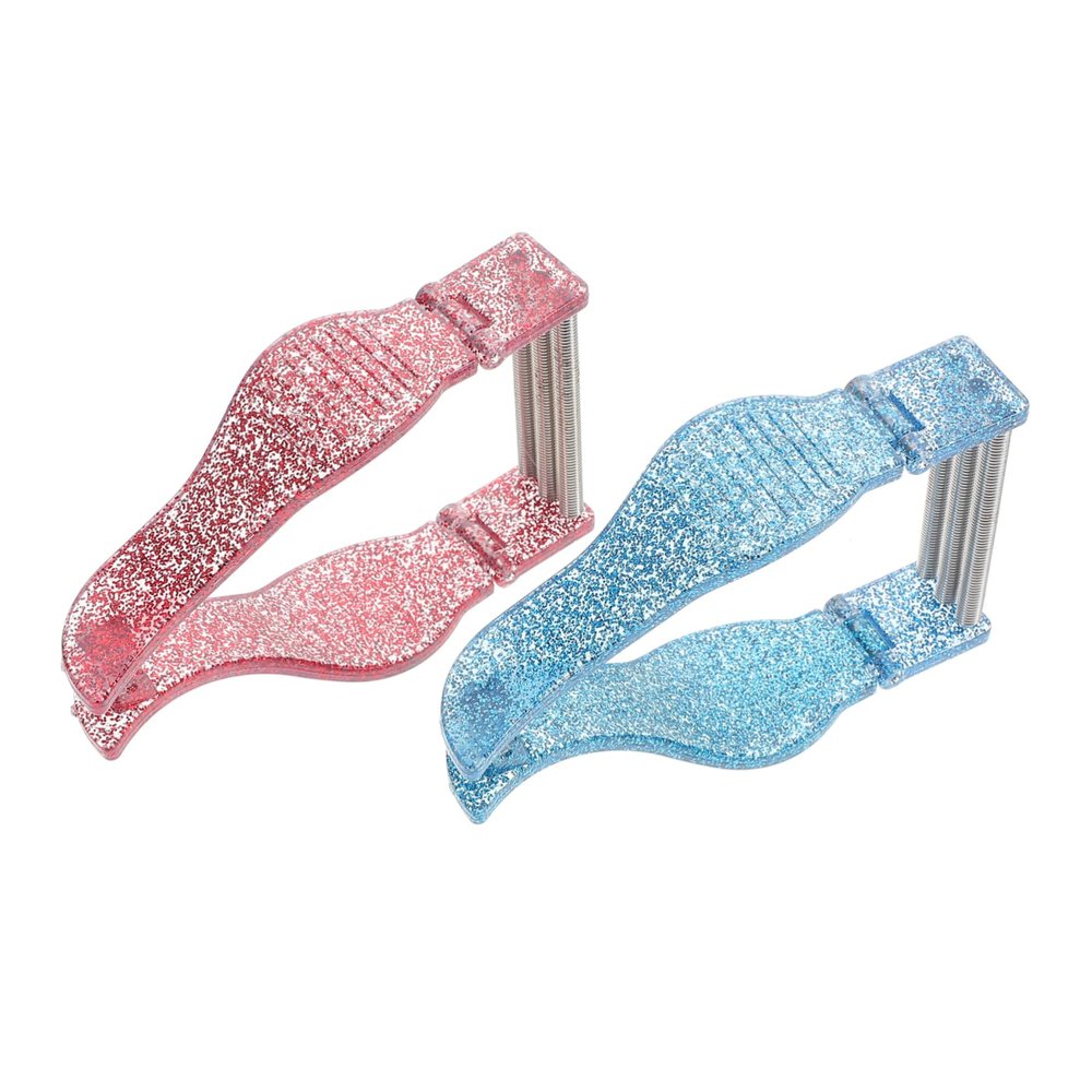 Beavorty Manual Threading Tool Facial Hair Remover 2Pcs Portable Lightweight Skin-Friendly Spring Face Threading Device for Women and Girls Face and Body Hair Removal
