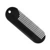 BIUDECO 2pcs Beard Styling Comb Zinc Alloy Hair Tool Essential for Men's Grooming Portable and Rustproof view 2