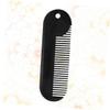 BIUDECO 2pcs Beard Styling Comb Zinc Alloy Hair Tool Essential for Men's Grooming Portable and Rustproof view 3