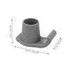 FOYTOKI 6pcs Ski Glides for Walker Heavy Duty Non-Skid Pads for Slider and Slip Grips Walker Skis Replacement Parts view 2