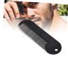 LALADEFIEE 2pcs Zinc Alloy Beard Comb Sturdy Styling Comb for Men Portable Hair Accessories Men Grooming Tool view 4