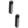 MUSISALY 2pcs Beard Styling Tool Zinc Alloy Comb Hair Grooming Kit Beard Accessory Set Men's Grooming Gadget view 1