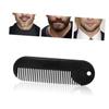 MUSISALY 2pcs Beard Styling Tool Zinc Alloy Comb Hair Grooming Kit Beard Accessory Set Men's Grooming Gadget view 2