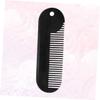 MUSISALY 2pcs Beard Styling Tool Zinc Alloy Comb Hair Grooming Kit Beard Accessory Set Men's Grooming Gadget view 4