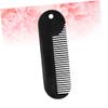HAPINARY 2pcs Beard Shaping Tool for Men Zinc Alloy Comb Portable Styling Accessory Perfect for Grooming view 2