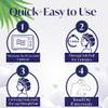 PureEase Shampoo Cap No Rinse - Shampoo Caps No Rinse for Elderly - Easy to Use Hair Washing Aids for Disabled - Hair Wash Caps No Water Rinse Free Contains Aloe Vera (Pack of 1) view 3