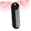 SOESFOUFU Men Detangling Beard Comb Sturdy Zinc Alloy Styling Brush Portable Hair Accessory Beard Supply view 4