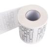 Sharplace 1 Roll of Sudoku Toilet Paper Tissue Napkin Fun Birthday Party Novelty Gift Idea Practical Joke Gifts view 3