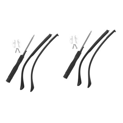 Anneome 2pairs Replacement Glasses Arms Legs Eyeglasses Repair Parts for Glasses Arms Legs for Everyday Use