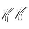 Anneome 2pairs Replacement Glasses Arms Legs Eyeglasses Repair Parts for Glasses Arms Legs for Everyday Use view 1