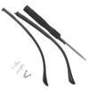 Anneome 2pairs Replacement Glasses Arms Legs Eyeglasses Repair Parts for Glasses Arms Legs for Everyday Use view 4