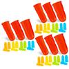 Anneome 45pcs Protectors for Knitting Sewing Reusable Silicone Nail Guards for Boys and Support view 1
