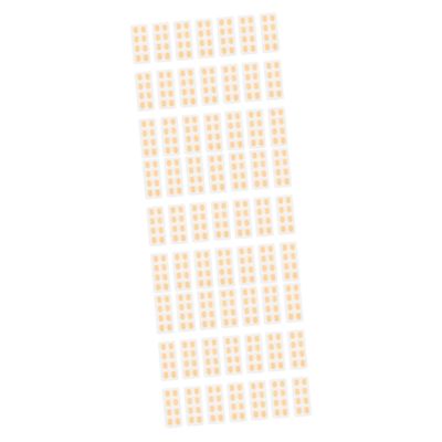 Anneome 240pairs Eyeglass Nose Pads Cushions for Comfort and Stability Self-adhesive Sunglass Nose Support Soft and Design for Eyewear Styles