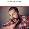 CANIGHT Ergonomic Design Wooden Beard Comb Portable Small Comb for Hair No Skin Irritation view 3
