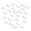 25 Pairs S09 Screw in Silicone Eyeglass Sunglass Nose Pads view 3