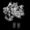 25 Pairs S09 Screw in Silicone Eyeglass Sunglass Nose Pads view 4