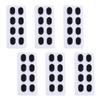 24 Pair Anti-Slip Soft Nose Pads Stick On for Eyeglasses Glasses Black 1.5mm view 4