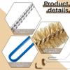 Inkoby 3 Pcs Fryer Cleaning Tools,Stainless Steel Deep Fryer Cleaning Tools,Basket Fryer Brush,Air Fryer Cleaning Brush Tools view 3