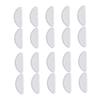 10 Pair Nose Pad Glasses Non-Slip Silicone Nose Support Eyeglass D Shaped Pads Accessory, Transparent view 3