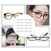 10 Pair Nose Pad Glasses Non-Slip Silicone Nose Support Eyeglass D Shaped Pads Accessory, Transparent view 4