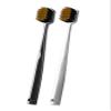 Easy Grip Manual Toothbrushes, Ultra Soft Toothbrushes for Adults Extra Clean Toothbrush Set for Home 2 Count-Black+White view 1