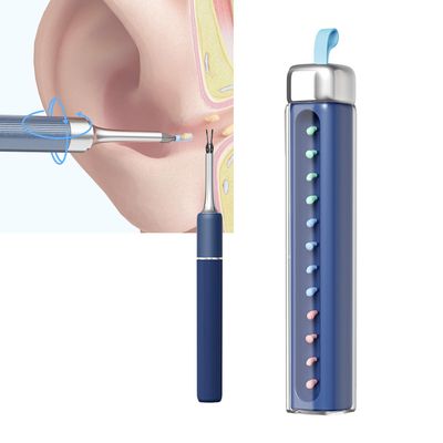 Ear Wax Removal Tool with Pixels, All-purpose Ear Picking Tweezers, Real-Time Remote Video Otoscope - Lens Diameter