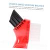 BCOATH 4pcs Denture Toothbrush Small Soft Bristle Sturdy Mini Cleaning Brush for False Teeth Convenient Home and Travel Use view 4
