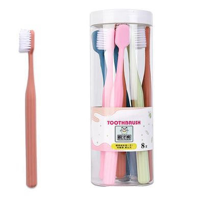 Easy Grip Manual Toothbrushes, Ultra Soft Toothbrushes for Adults Extra Clean Toothbrush Set for Home 8 Count-A06