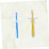 Anneome 6pcs Toothbrush First Brush Silicone Bristle Training Brush Umbrella-Shaped view 4