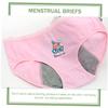 DEARMAMY 9pcs Period Panties Moisture Absorbing Breathable Briefs Women Underwear Leak Sanitary Pants for Daily Comfort view 3