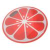 SEWOART Digital Watermelon-shaped Tempered Glass Weight Scale Portable Mini round Body Weight Scale for Travel and Home Use, Battery-powered without Batteries Included view 1