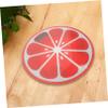 SEWOART Digital Watermelon-shaped Tempered Glass Weight Scale Portable Mini round Body Weight Scale for Travel and Home Use, Battery-powered without Batteries Included view 4