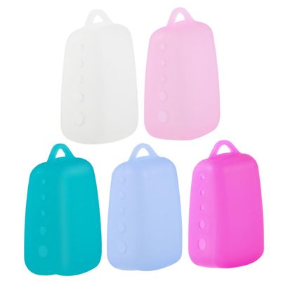 Healvian 25pcs Toothbrush Cover Silicone Travel Toothbrush Caps Portable Head Caps Case Protectors Storage Head Cover