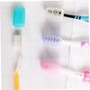 Healvian 25pcs Toothbrush Cover Silicone Travel Toothbrush Caps Portable Head Caps Case Protectors Storage Head Cover view 2