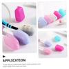 Healvian 25pcs Toothbrush Cover Silicone Travel Toothbrush Caps Portable Head Caps Case Protectors Storage Head Cover view 4