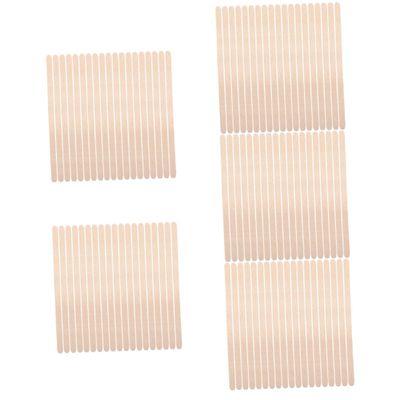 Beatifufu 500pcs Wax Applicator Tool for Hair Removal Wooden Wax Sticks Eyebrow Shaping Kit