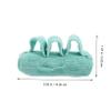 HAPINARY 5pcs Exerciser for Elderly Cushion Pad Separator for Thumb Palm Strengthen Hand Grip Ulcer Support for Hand Relief view 2