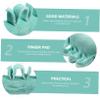 HAPINARY 5pcs Exerciser for Elderly Cushion Pad Separator for Thumb Palm Strengthen Hand Grip Ulcer Support for Hand Relief view 4