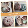 BCOATH 2sets Colorful Portable Lens Case Kit Mirror for Daily Storage and Travel Lightweight and Compact for Wearers and Options view 3