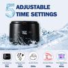 Ultrasonic Retainer Cleaner, Sonic Dental Cleaning U-V Machine for Dentures, Mouth Guard, Aligner, Toothbrush Head, Jewelry, All Dental Appliances, Portable 30W/45kHz (Black) view 4
