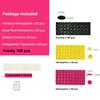 160pcs Bump Dots Set, Braille Stickers for Visually Impaired The Blind Low Vision,Braille Stickers/Low Vision Blind Aids Gadgets view 2