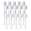 WENH Replacement Brush Heads 10PCS for T200 White/GrayBlue Deep Cleaning Electric Toothbrush Soft Bristle Nozzles(10White) view 2
