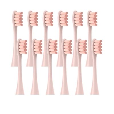 WENH 12PCS Vacuum Sealed Packed Replacement Brush Heads for Z1/ F1/ Air 2 /SE Soft Deep Cleaning Nozzles(12Pink)