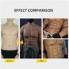 XRSMOU Realistic Fake Muscle, Silicone Male Chest, Half-body Suit, Abdominal Muscle Simulation Skin,for Role Play, Halloween Props view 2