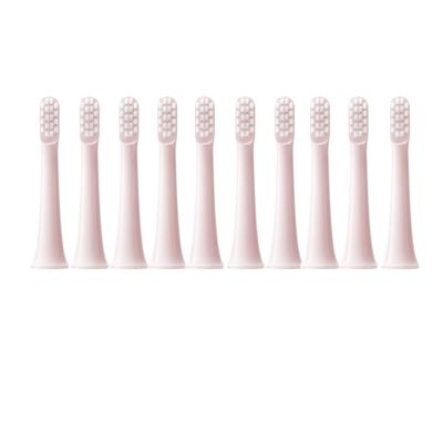 WENH 10PCS for T100 Replacement Brush Heads Sonic Electric Toothbrush Vacuum Soft Bristle Suitable Nozzles(10Pink)