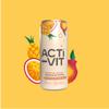 Acti-Vit Sparkling Flavoured Vitamin Water Cans with B Vitamins B5, B6, B9, B12, Vitamin C, Vitamin D, Zinc & Magnesium Zero Sugar 12x 330ml Tropical Flavour (Pack of 2) view 2