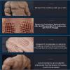 XRSMOU Silicone Male Chest, Realistic Muscles, Soft Fake Muscles,for Parties, Masquerade, Halloween Costumes, Role Play view 4