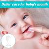 12Pcs Silicone Baby Finger Toothbrush, Soft Finger Toothbrush for Teething Relief, Clear Toddler Oral Care view 4