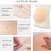 XRSMOU Fake Pregnant Belly, Flexible Adult Artificial Silicone, Silicone Fake Pregnant Belly, Pregnancy Fake Belly, Easy To Use,for Role Playing (10months) view 4