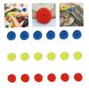 Plastic Dish Scrubbers Non Scratch Round Scouring Pads Kitchen Pot Scrubbing Sponges 6g 36PCS Plastic Pot Sponge Kitchen Pot Scrubbers Mesh Scrubber for Dishes Plastic Sponges for Scrubbing view 2